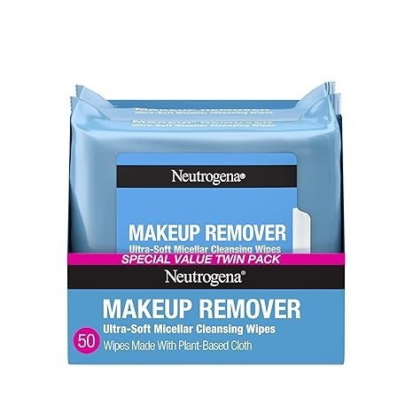 Neutrogena Makeup Remover Micellar Wipes Twin Pack